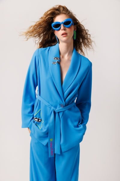 Heartbeat Oversized Ceket