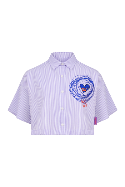 Inner Monster Crop Gömlek