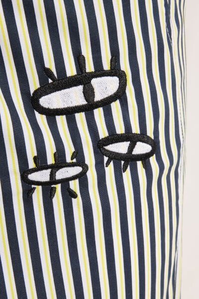 Gaze Upon Me Unisex Pantolon / Çizgili