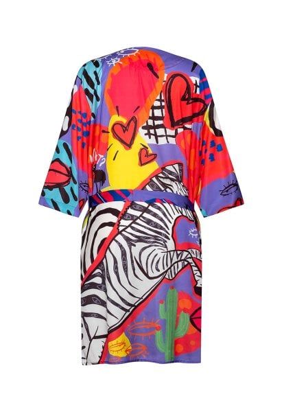 Jumping in the Jungle Kimono