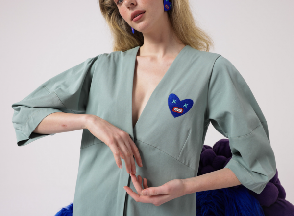 Monstrous Düğmeli Elbise