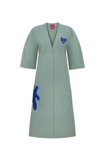 Monstrous Düğmeli Elbise