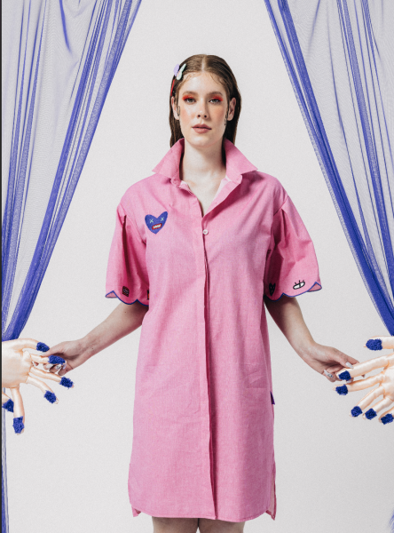 Heart Beast Gömlek Elbise