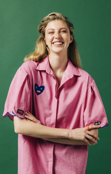 Heart Beast Gömlek Elbise