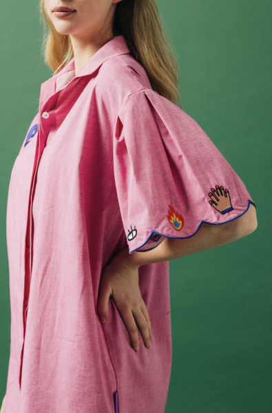 Heart Beast Gömlek Elbise