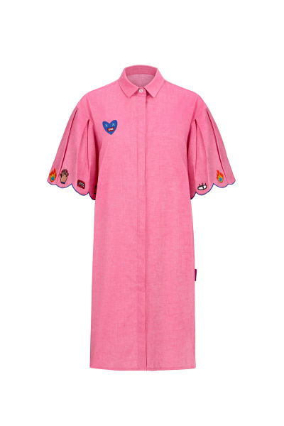 Heart Beast Gömlek Elbise