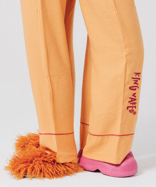 Gaze Upon Me Unisex Pantolon / Turuncu