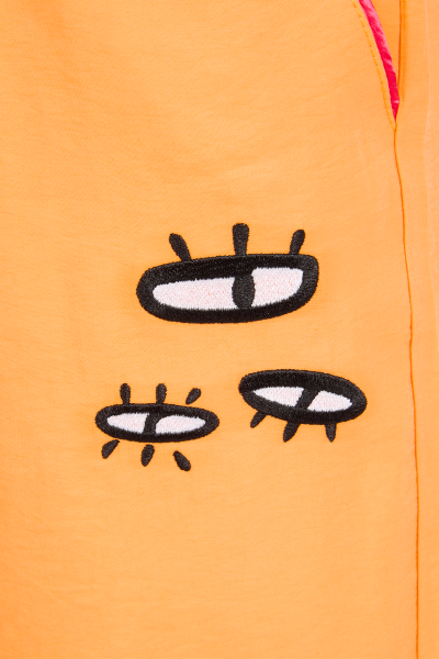 Gaze Upon Me Unisex Pantolon / Turuncu