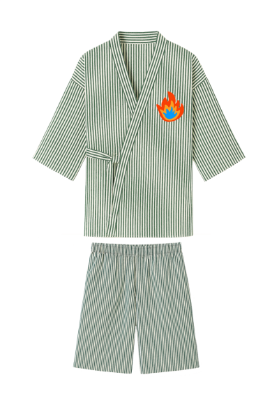 Heart Beast Unisex Kimono Set