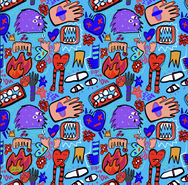 Body and Soul Büyük Kare Soft Şal 110 CM