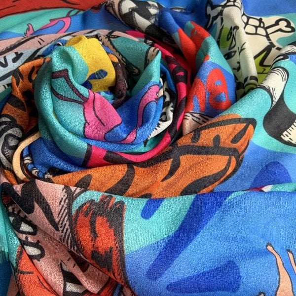 Not About Us Yazlık Şal