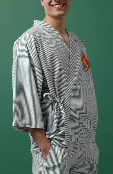 Heart Beast Unisex Kimono