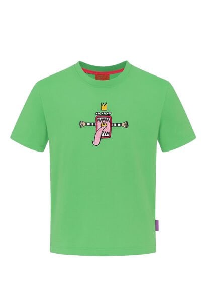 Monstero Unisex Tshirt / Yeşil