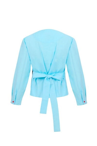 Gaze Upon Me Anvelop Gömlek / Mavi