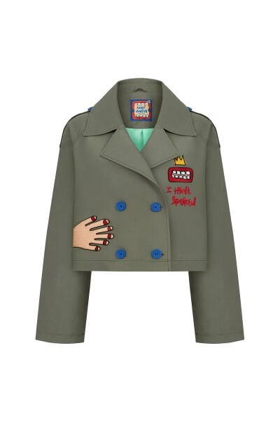 Vox Veil Kısa Trenchcoat