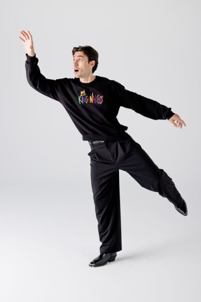 King Naked Unisex Sweatshirt