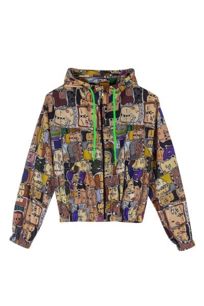 Face to Face Kısa Yağmurluk