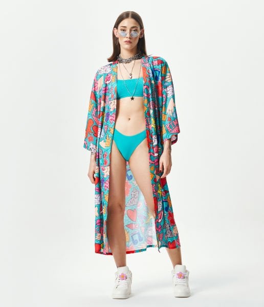 Blooming Kimono