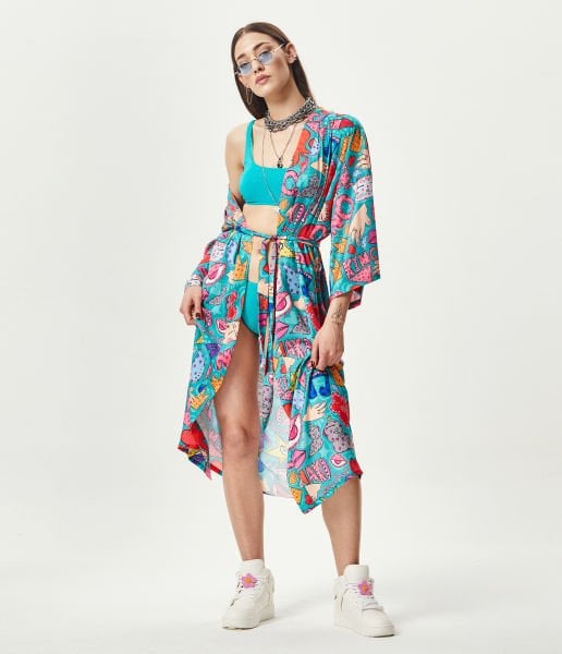 Blooming Kimono