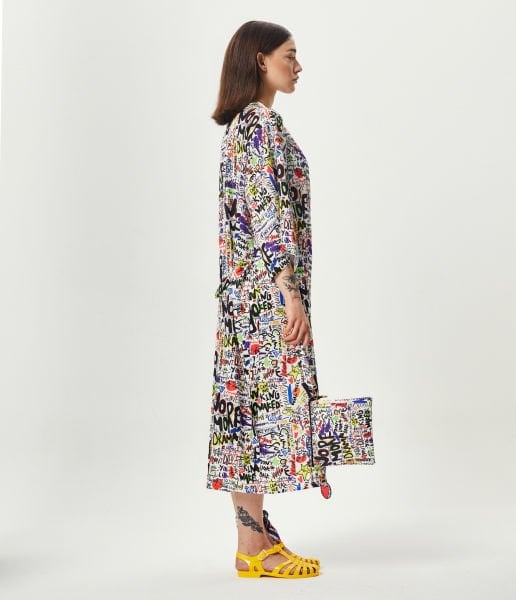Rebel Beyaz Kimono