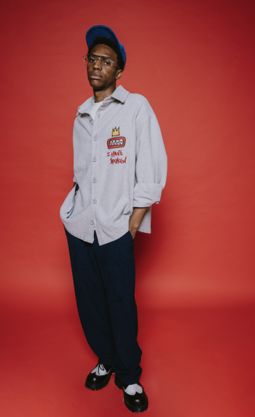 Spoken Unisex Kışlık Gömlek / Açık Gri