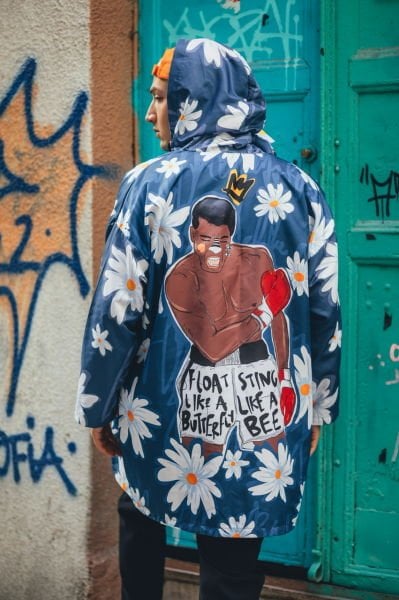 Like a Butterfly Oversize Yağmurluk