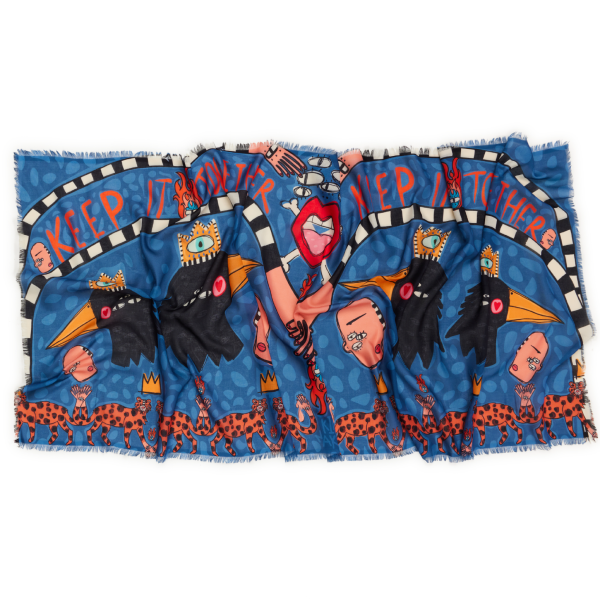 Keep it Together Dikdörtgen Şal