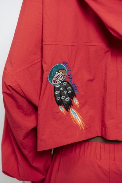 Space Boy Oversized Ceket